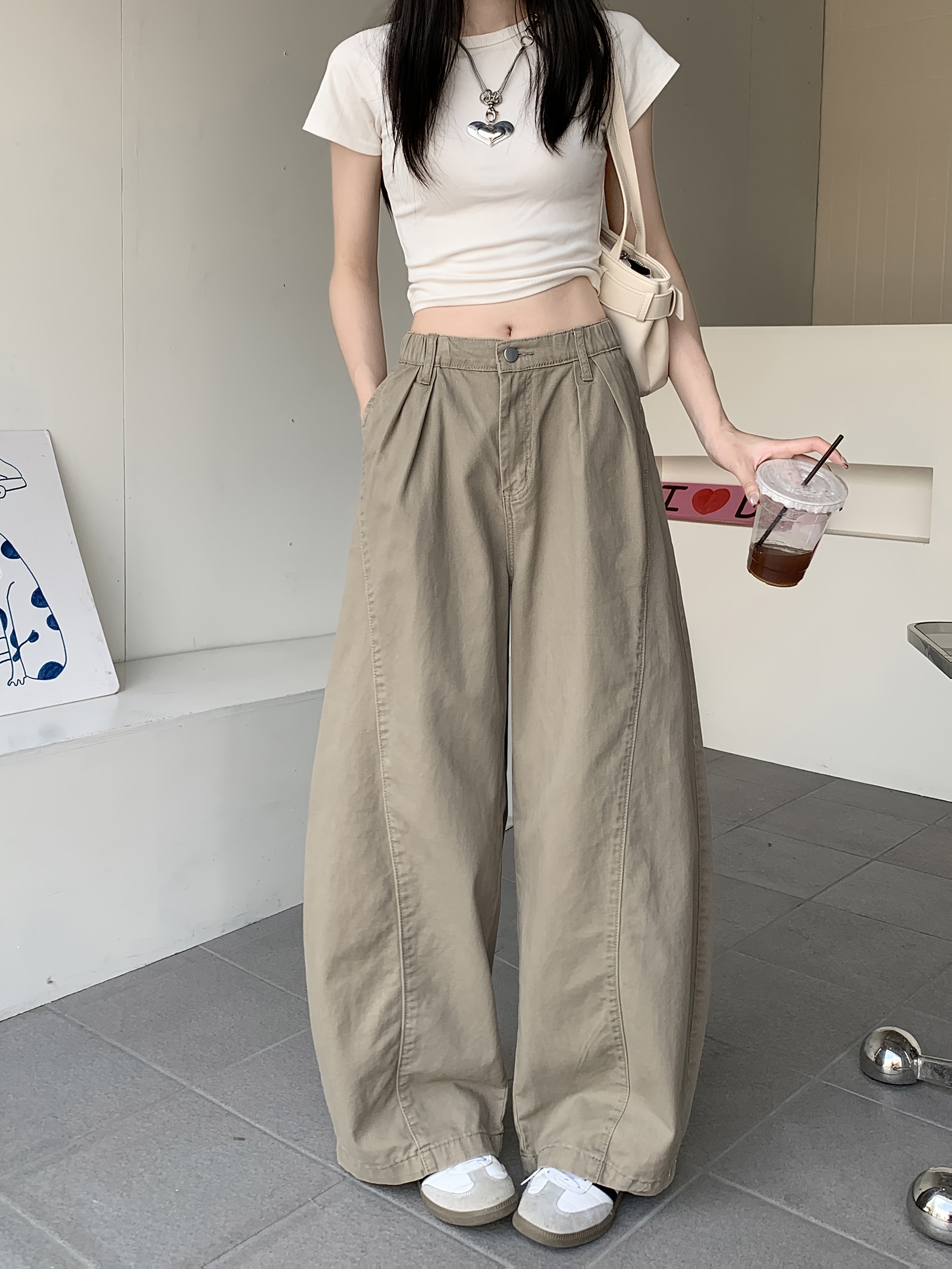 Noelle Relaxed Wide Trousers