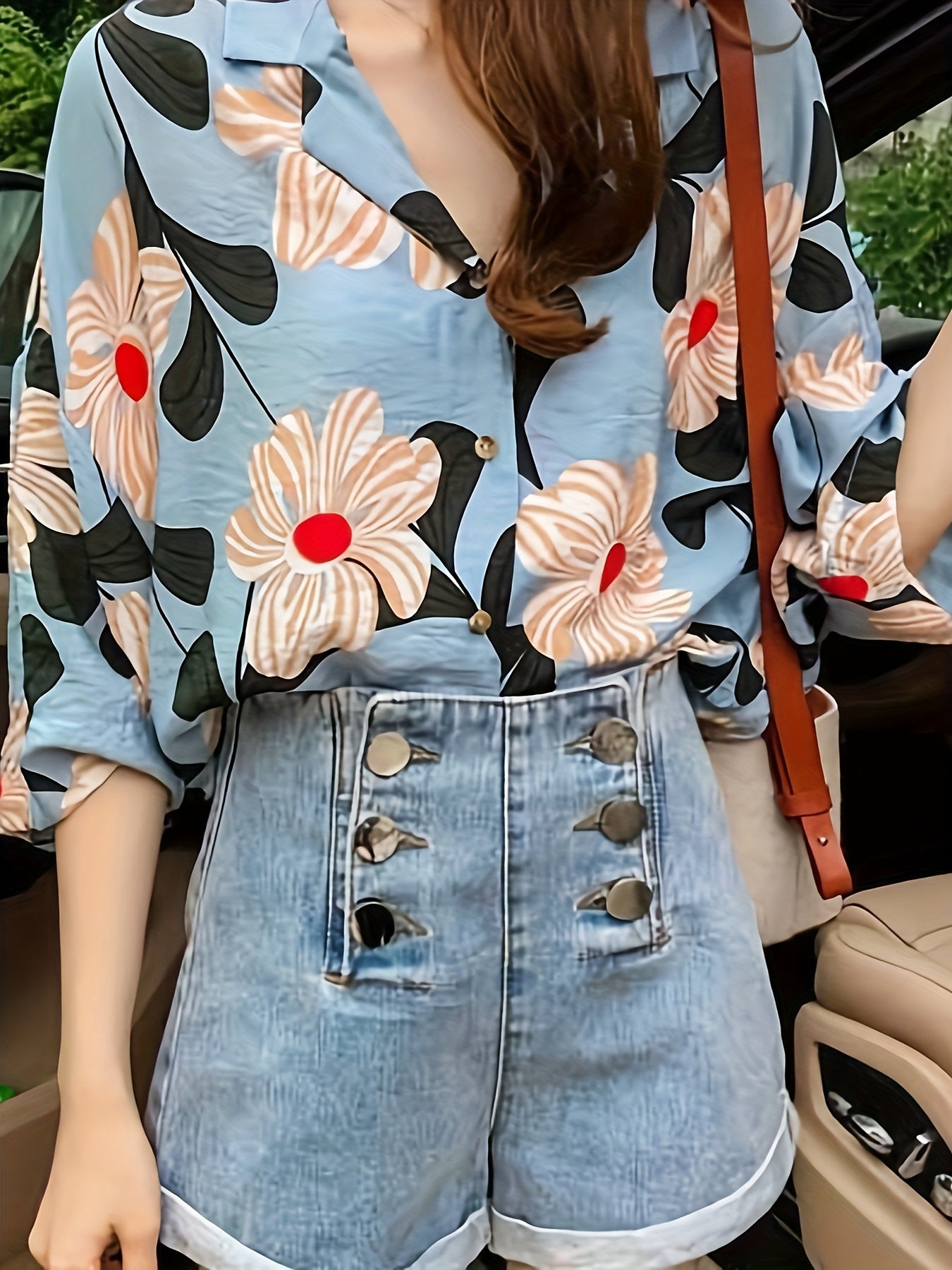 Marisol Bloom Button-Up