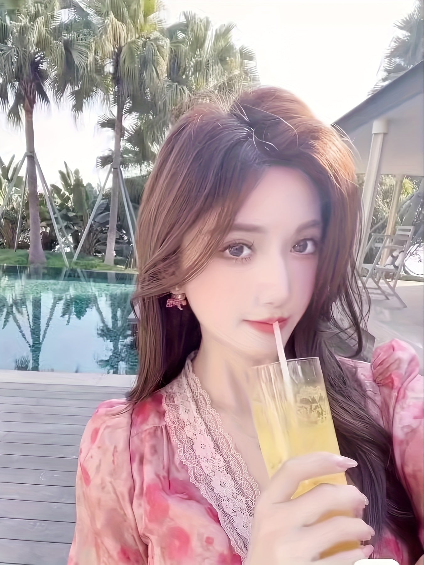 Seraphine Lace Floral Blouse