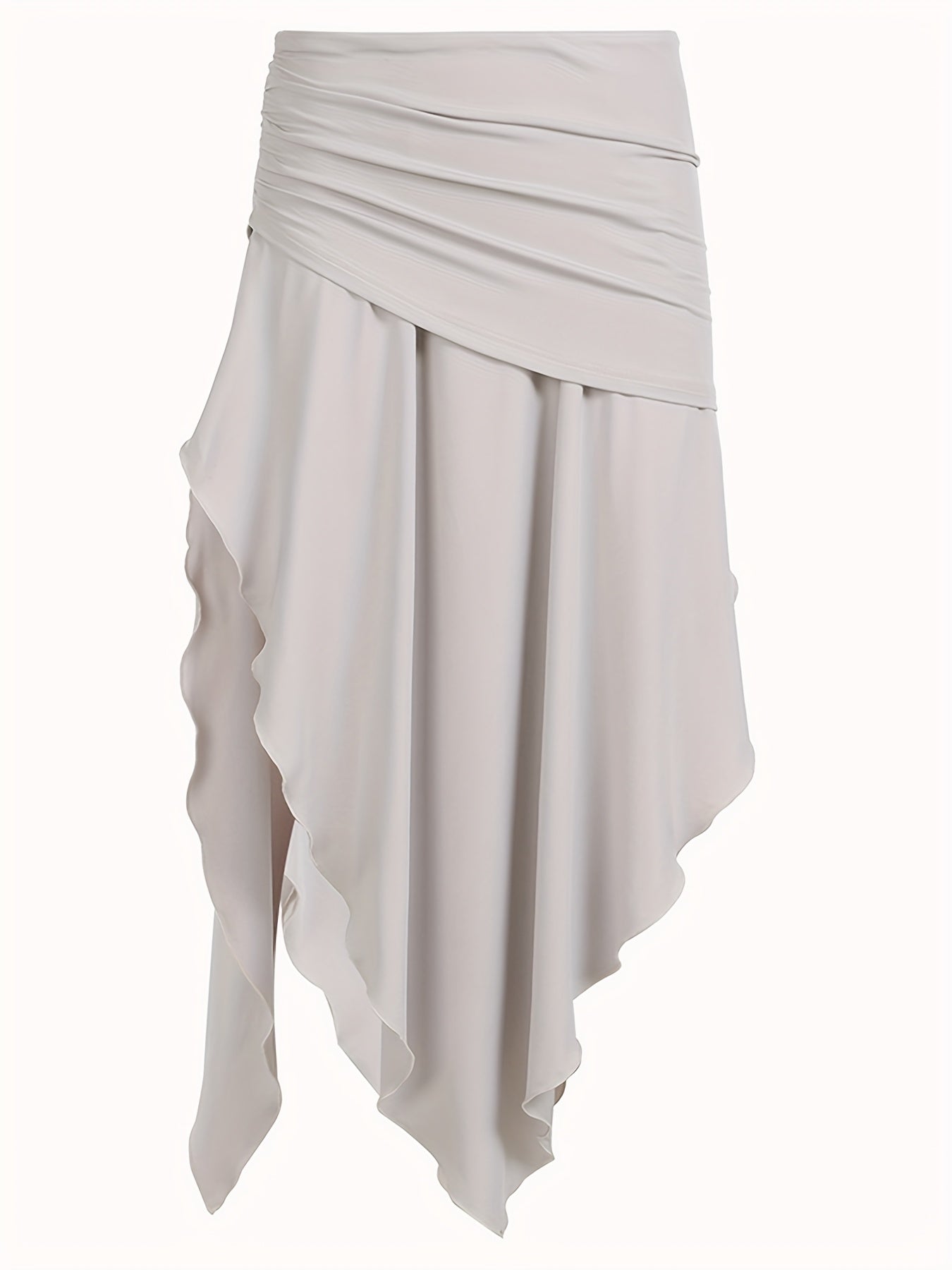 Arden Asymmetrical Drape Skirt